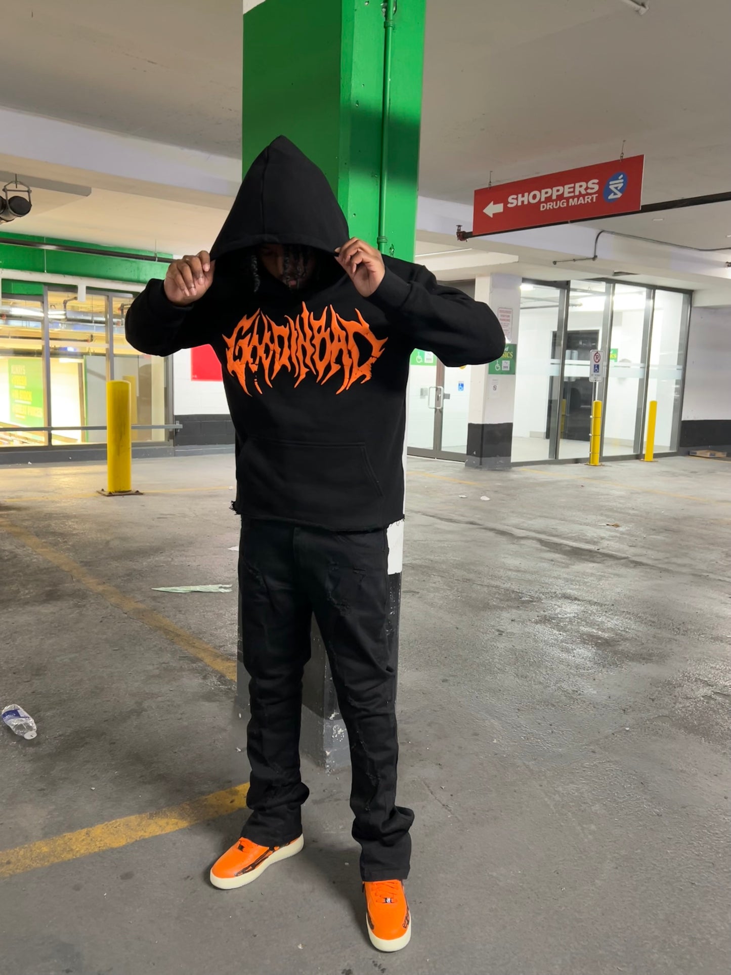 Shattered Hoodie - Orange