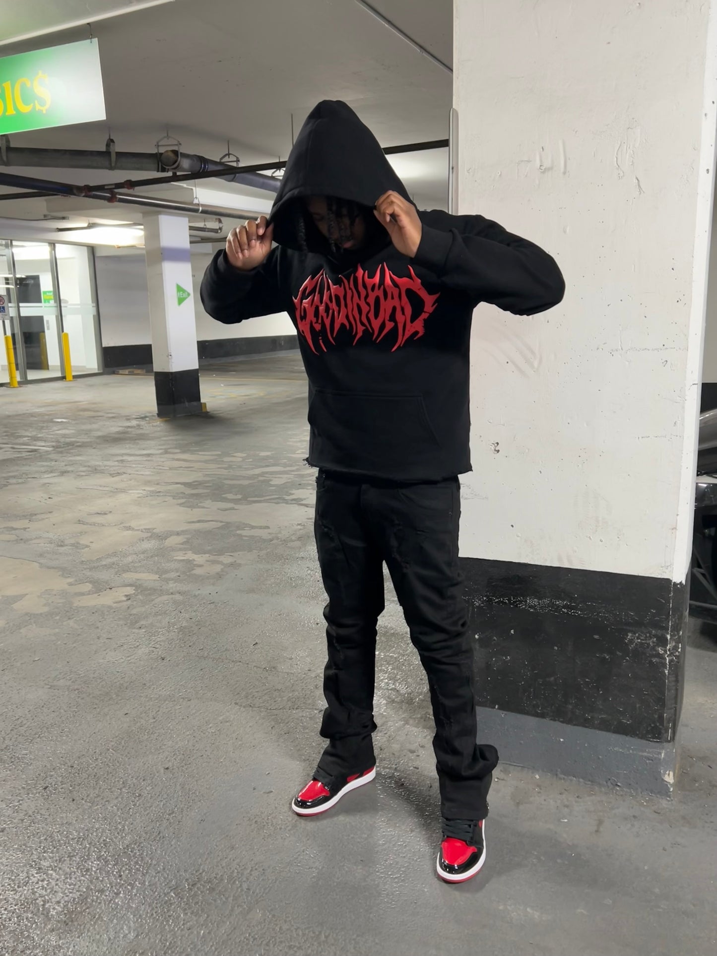Shattered Hoodie - Red