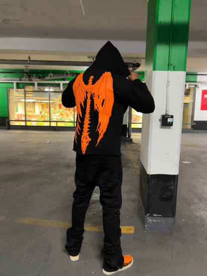 Shattered Hoodie - Orange