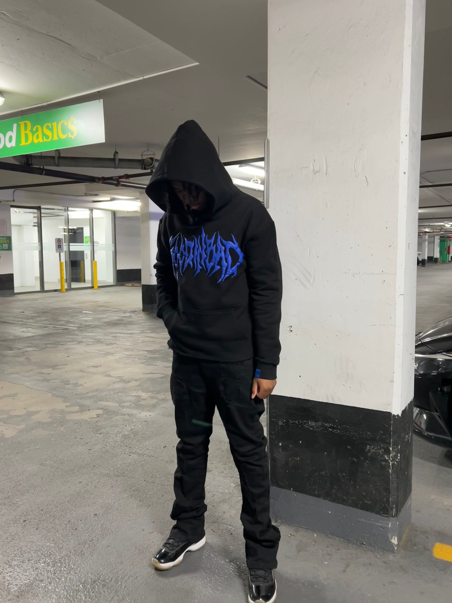 Shattered Hoodie - Blue