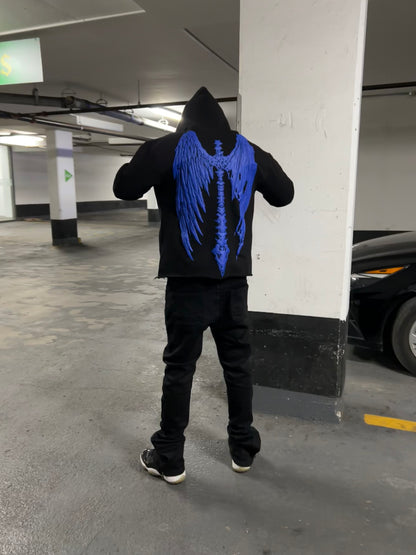Shattered Hoodie - Blue
