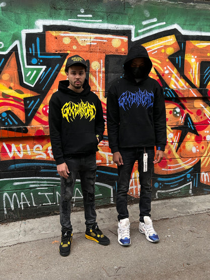 Shattered Hoodie - Yellow