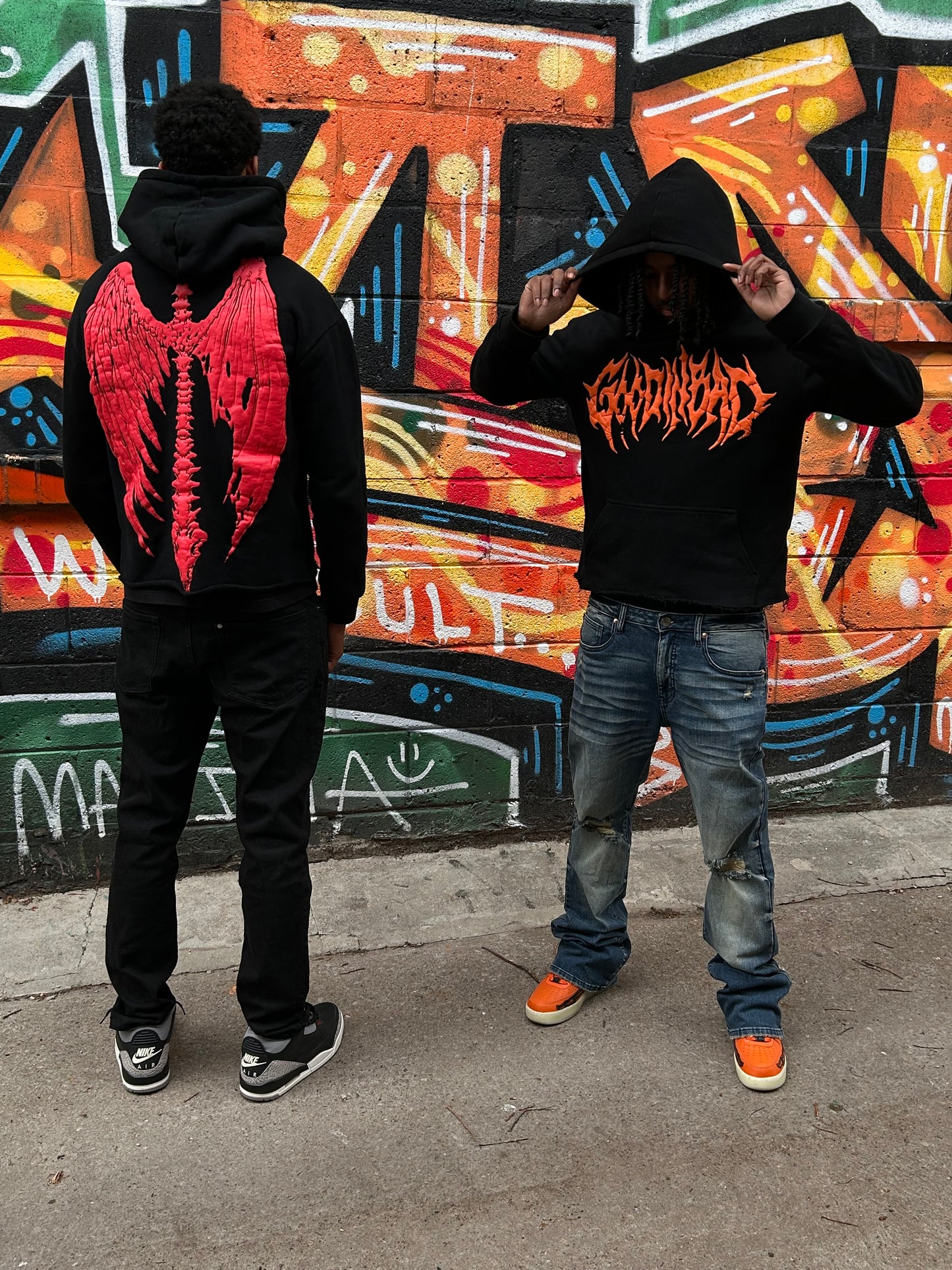 Shattered Hoodie - Red