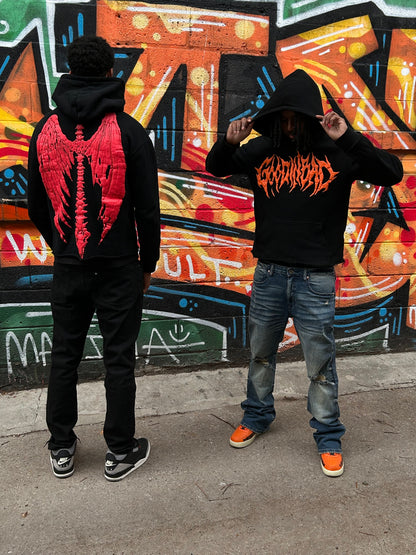 Shattered Hoodie - Red