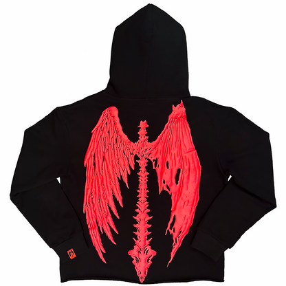 Shattered Hoodie - Red